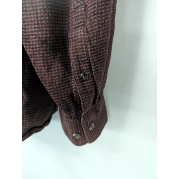 Columbia River Lodge Check Long‎ Sleeve Button-Up Shirt Cotton Blend Size XL - Picture 4 of 8